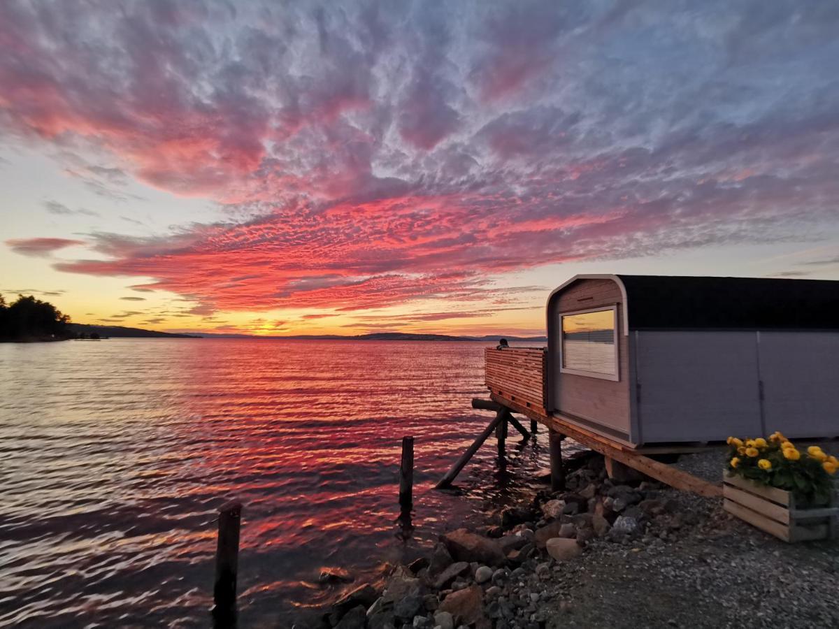 ホテル Idylliske Evjua Ved Mjosa Skreia エクステリア 写真