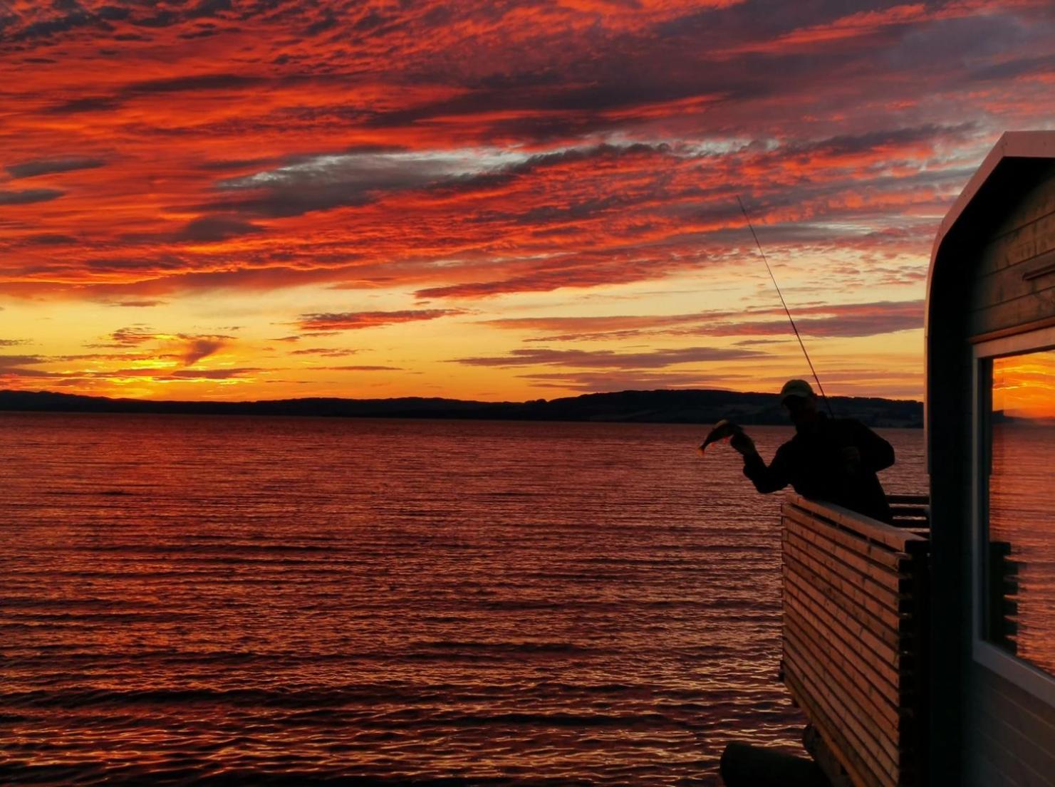 ホテル Idylliske Evjua Ved Mjosa Skreia エクステリア 写真