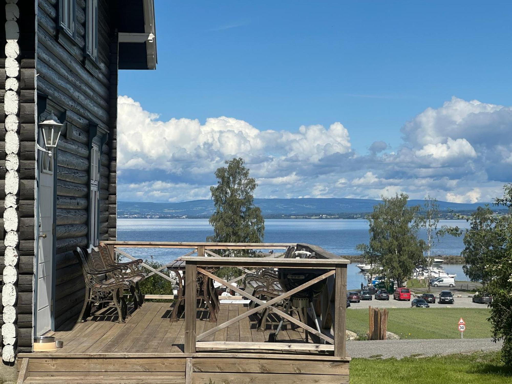 ホテル Idylliske Evjua Ved Mjosa Skreia エクステリア 写真