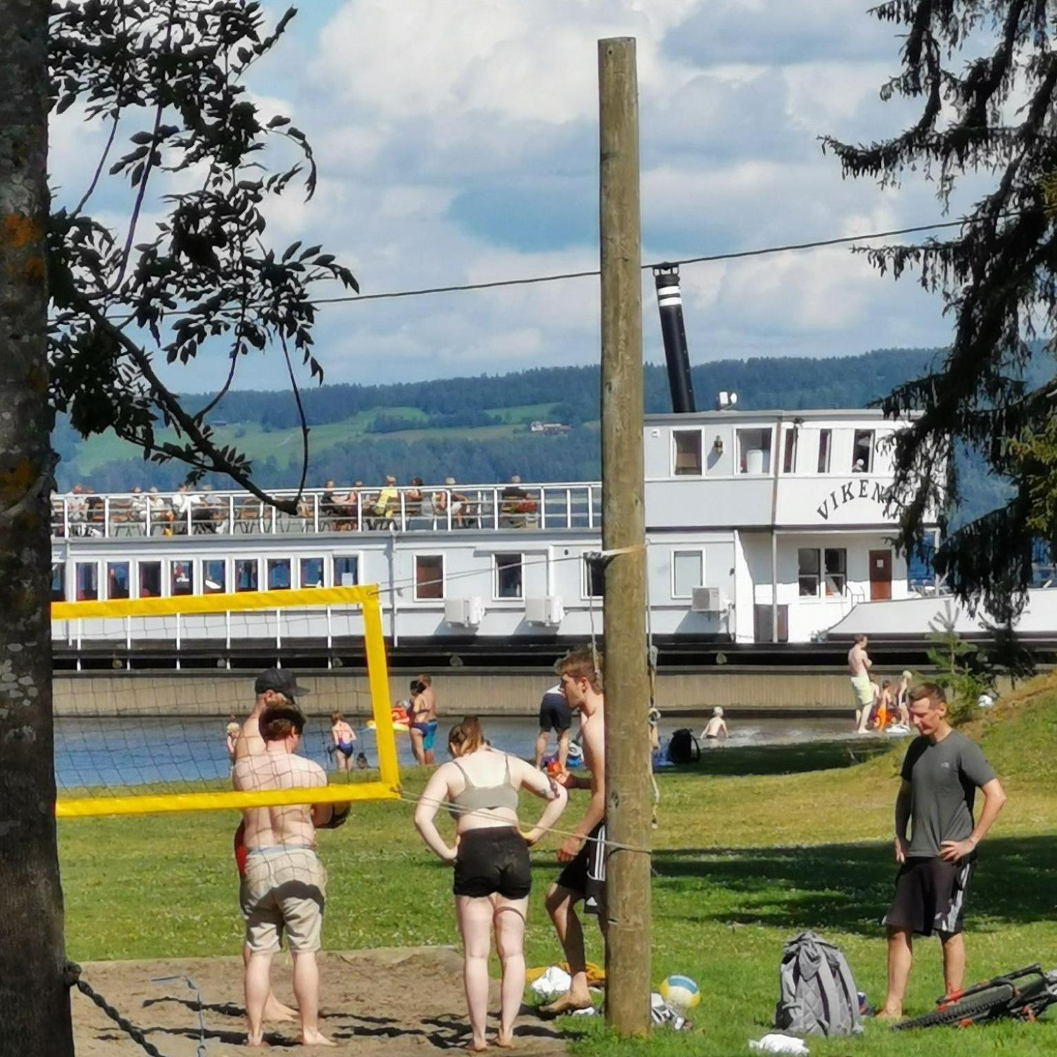 ホテル Idylliske Evjua Ved Mjosa Skreia エクステリア 写真