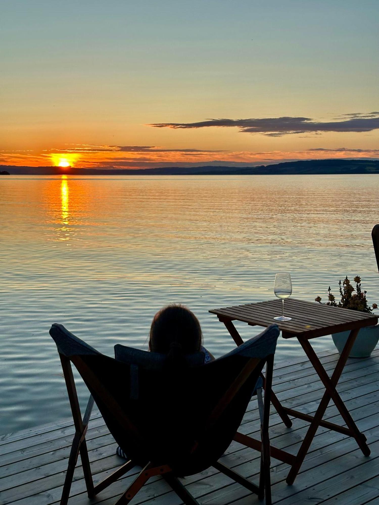 ホテル Idylliske Evjua Ved Mjosa Skreia エクステリア 写真