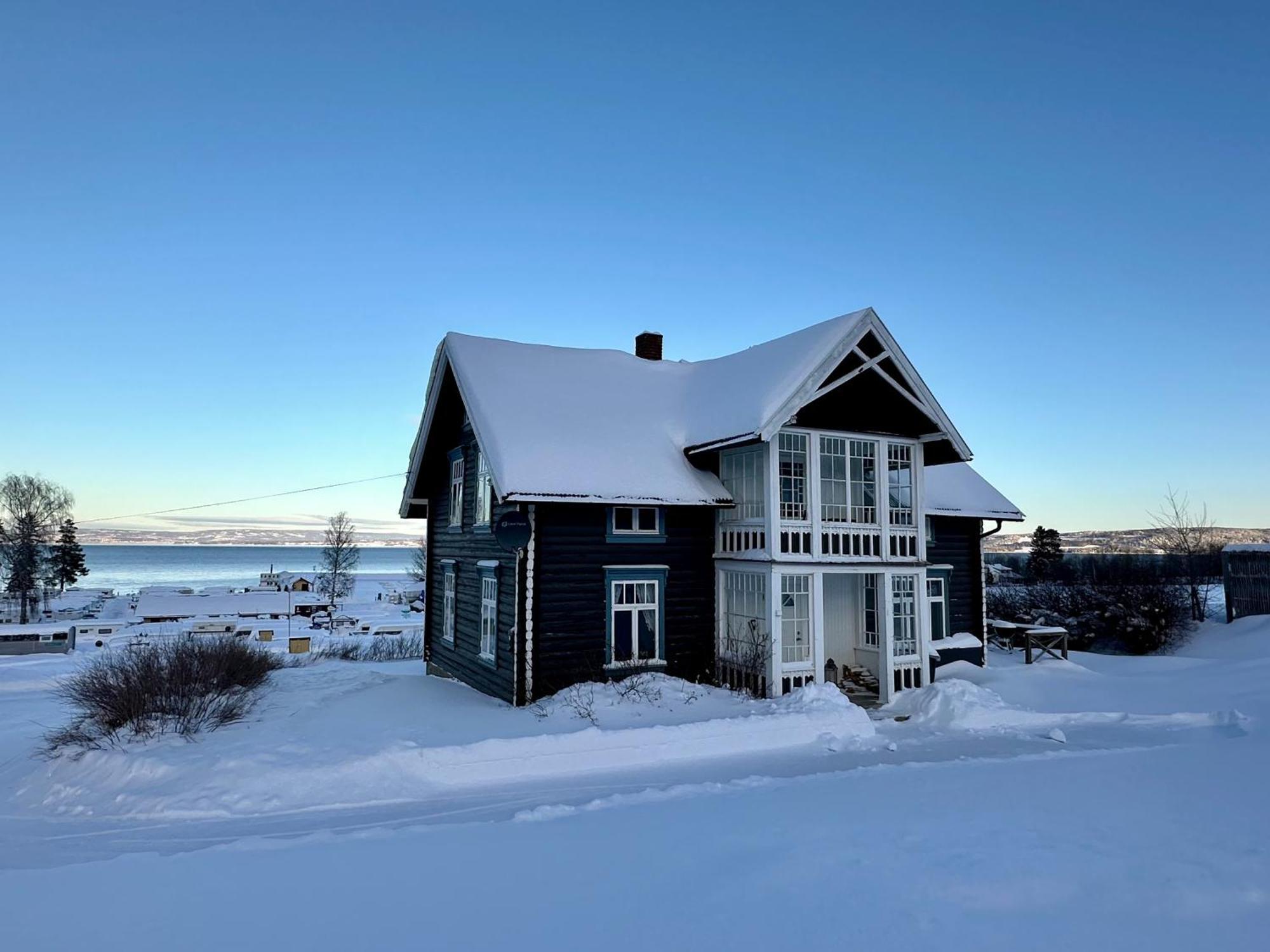 ホテル Idylliske Evjua Ved Mjosa Skreia エクステリア 写真